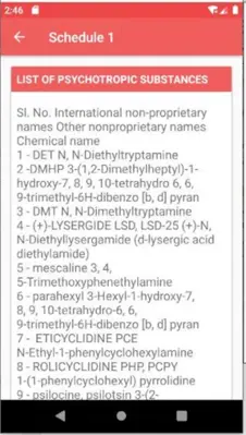 NDPS Act android App screenshot 1