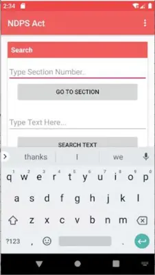 NDPS Act android App screenshot 6
